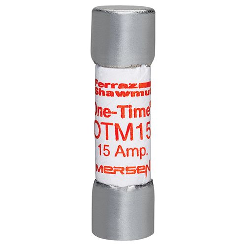 OTM15 - Fuse Amp-Trap® 250V 15A Fast-Acting Midget OTM Series